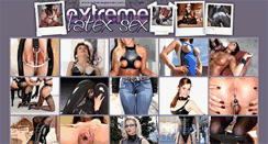 Desktop Screenshot of extremelatexsex.com